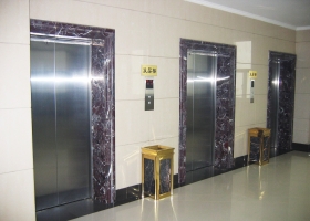电梯厅一隅